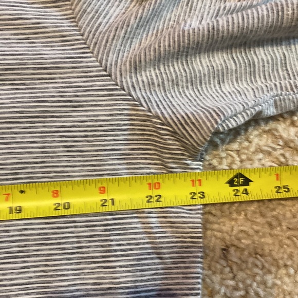 01.ALGO grey performance polo grey white stripe XL - Picture 5 of 6